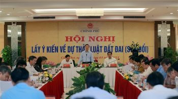 Chính phủ yêu cầu hoàn thiện dự án Luật Đất đai (sửa đổi) trước 1/4/2023