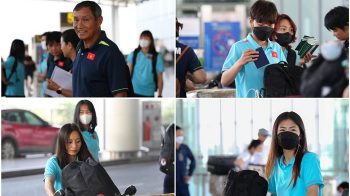 ĐT nữ Việt Nam lên đường sang châu Âu tập huấn chuẩn bị cho World Cup