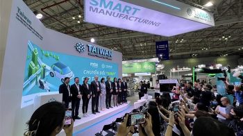 Gian hàng Đài Loan tại Triển lãm MTA Việt Nam 2023 thu hút hơn 3000 lượt khách đến thăm quan