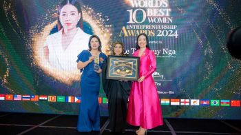 Top 10 nữ lãnh đạo quốc tế xuất sắc nhất năm 2024: Doanh nhân Lê Thúy Nga – Chủ tịch Trung tâm Y sinh học HelenCare