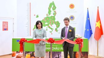 Gian Hàng Của Liên Minh Châu Âu Tại Triển Lãm Vietnam Foodexpo 2024