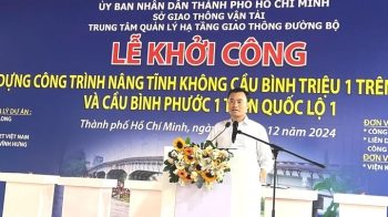 TP.HCM: Khởi công nâng tĩnh không cầu Bình Phước 1 và cầu Bình Triệu 1