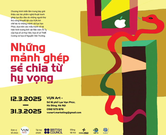 “Những mảnh ghép sẻ chia từ hy vọng”: Từ nghệ thuật lụa vụn đến niềm tin cho cộng đồng yếu thế