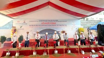 TPHCM khởi công dự án cải tạo, sửa chữa Nhà thi đấu TDTT Phú Thọ