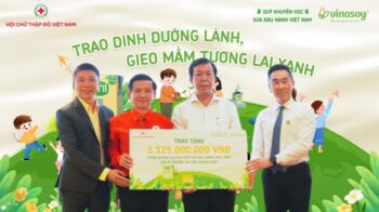 “Sữa đậu nành học đường” – Hành trình 10 năm bền bỉ trao dinh dưỡng lành, gieo mầm tương lai xanh