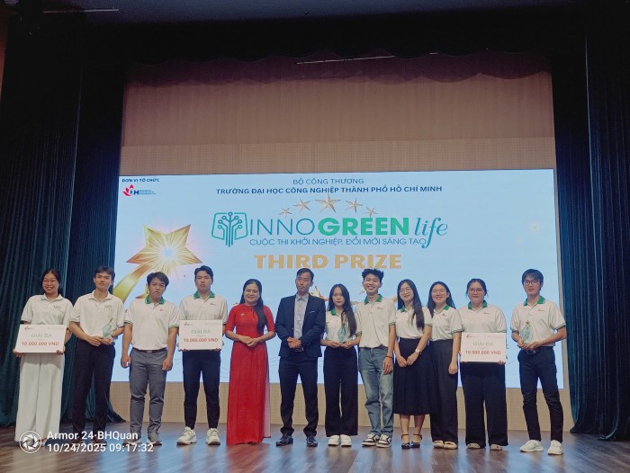 Trường Đại học Công nghiệp TP.HCM: Lễ Tổng kết trao giải InnoGreenLife lần 4 và Khởi động InnoGreenLife lần 5 với chủ đề “Vì Cuộc Sống Xanh”