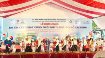 Khởi công Cung Thiếu nhi TP HCM có tổng vốn hơn 1.100 tỷ đồng