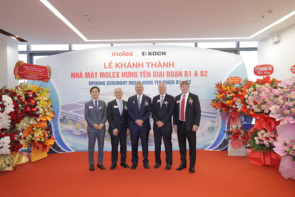 Molex khánh thành nhà máy sản xuất thứ 2  tại Việt Nam